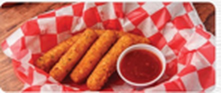 Mozzarella Cheese Sticks at Gourmet Grill