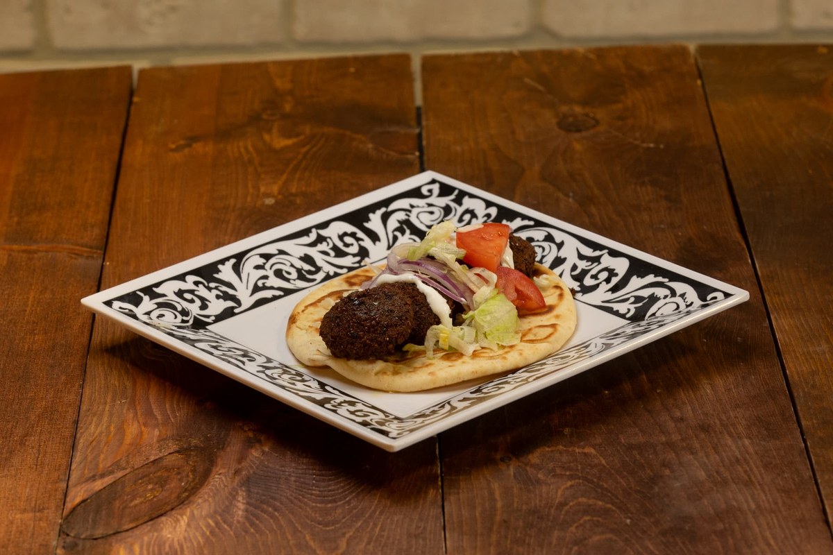 Falafel Sandwich at Gourmet Grill