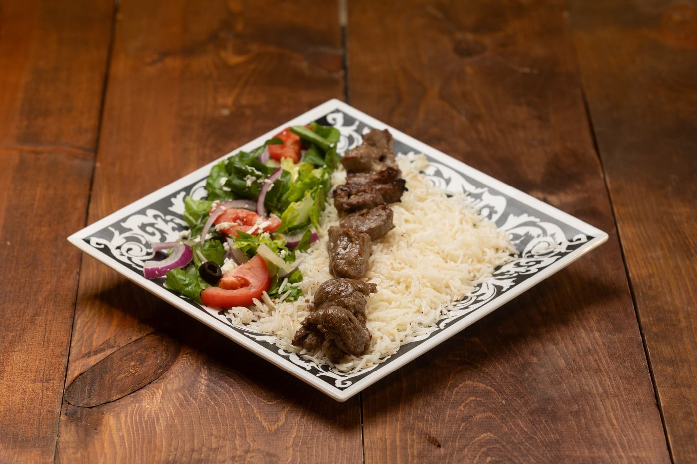 Lamb Kabob at Gourmet Grill